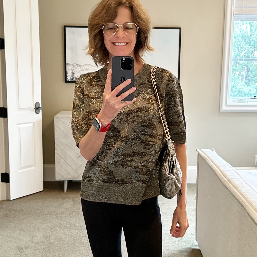 Marc Jacobs Collection Patchwork Metallic Leather… - image 3